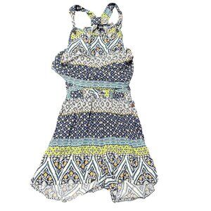 435 By Matilda Jane Girls Dress Size 10 Multicolor Sleeveless Boho Style